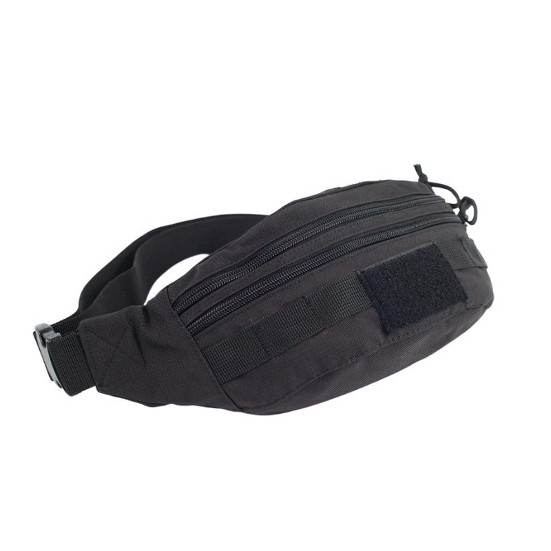 Large Black Field-Ready Waist Bag