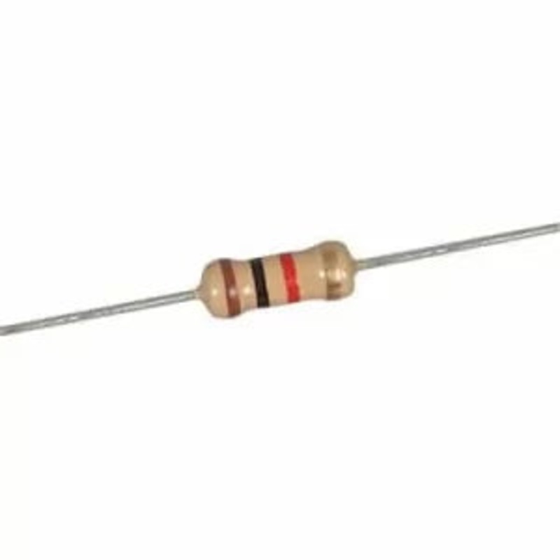 3K Ohm Resistor 1/4W Pack of 10 | 3000 Carbon Film Resistors for Arduino & DIY Electronics