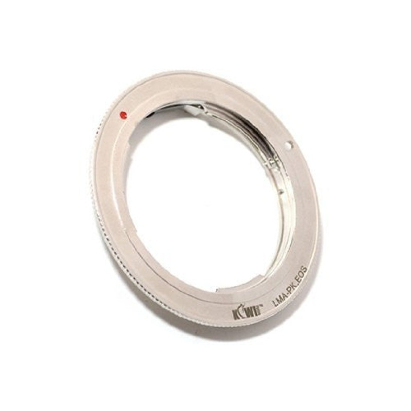Kiwifotos Mount Adapter - Pentax K to Canon EOS