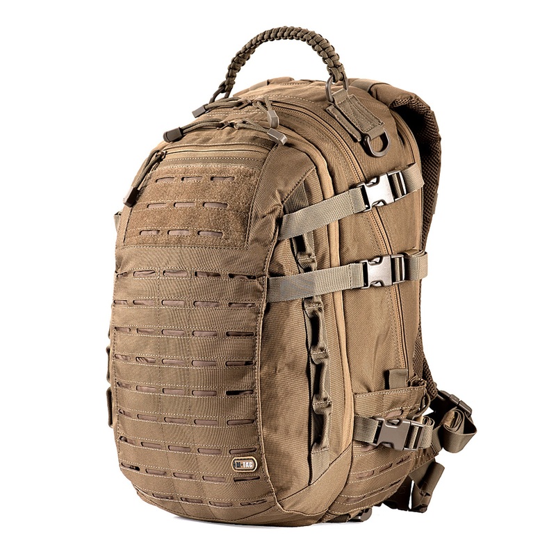 M-Tac Mission Pack Laser Cut 25L Backpack, Coyote