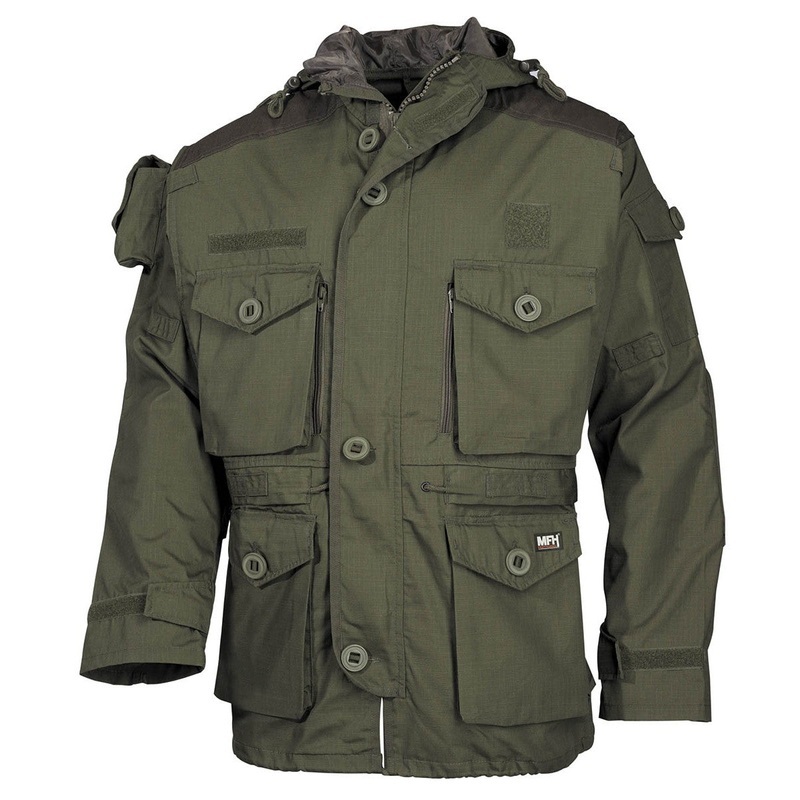 MFH Commando Jacket in Olive Green