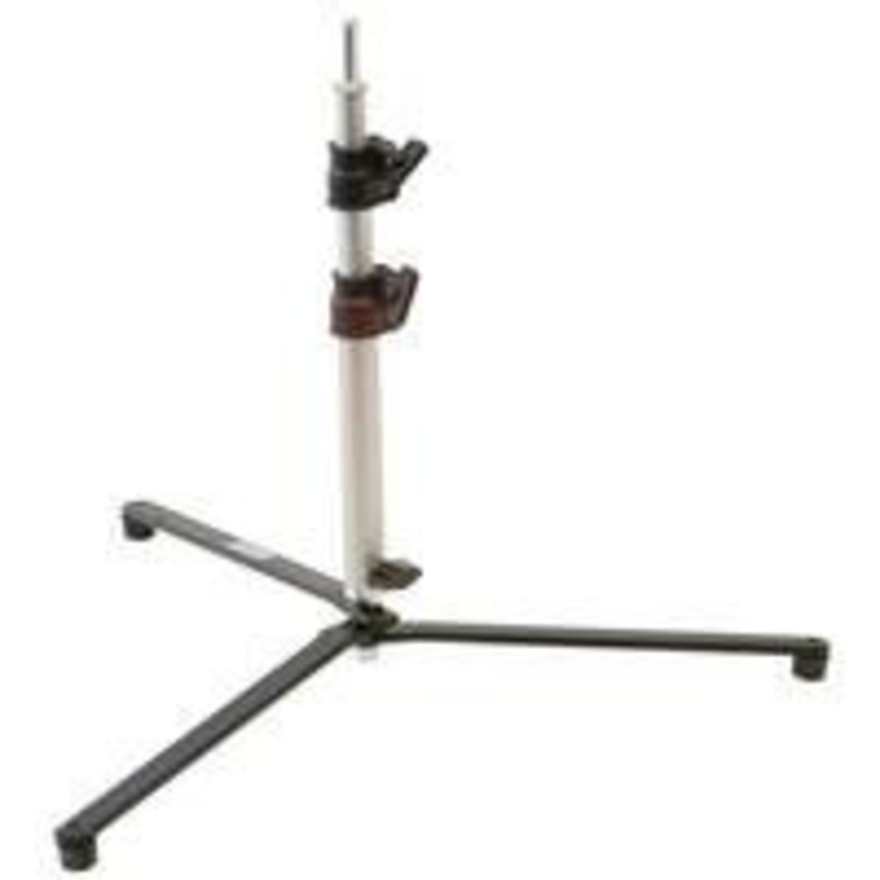 Photogenic 30" Backlight Stand, 5/8" Mounting Stud with 1/4 x 20 Screw, 3 Section with 2 Risers, Chrome. (TLU3K)