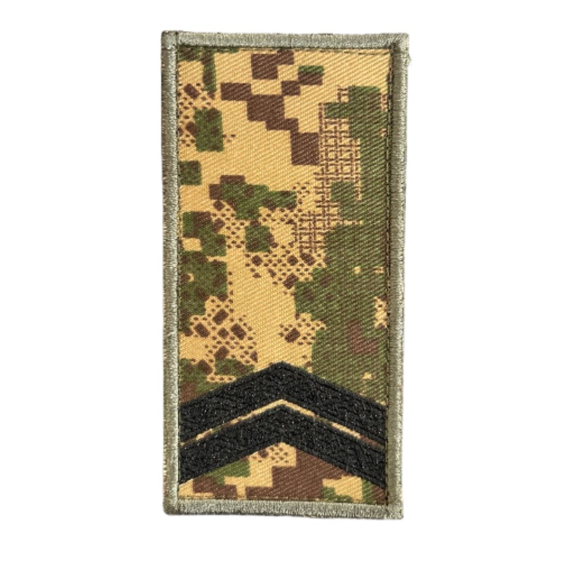 Field-Ready Hook-and-Loop Chest Patch Predator Corporal/Sergeant