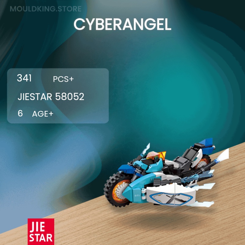 JIESTAR 58052 Cyberangel with 341 Pieces