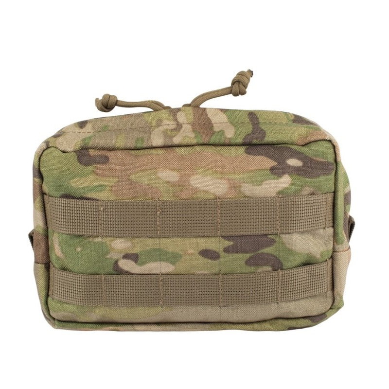 Medium Horizontal Utility Cargo Pouch in Black