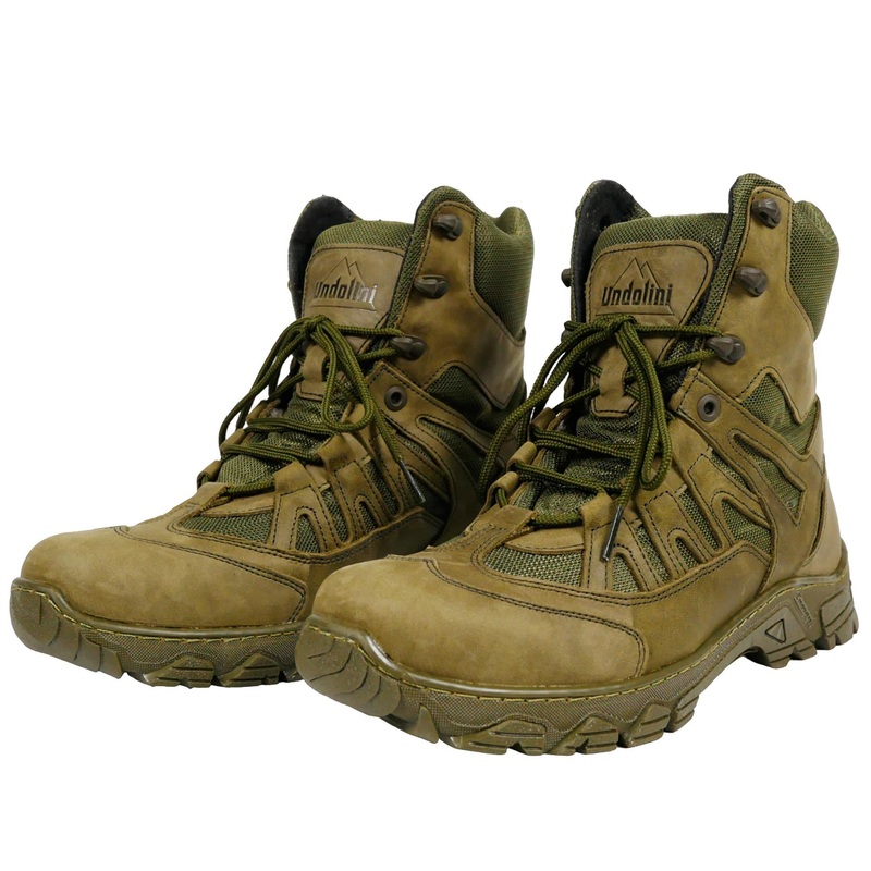 Undolini Olive Boots - Durable Winter Protection