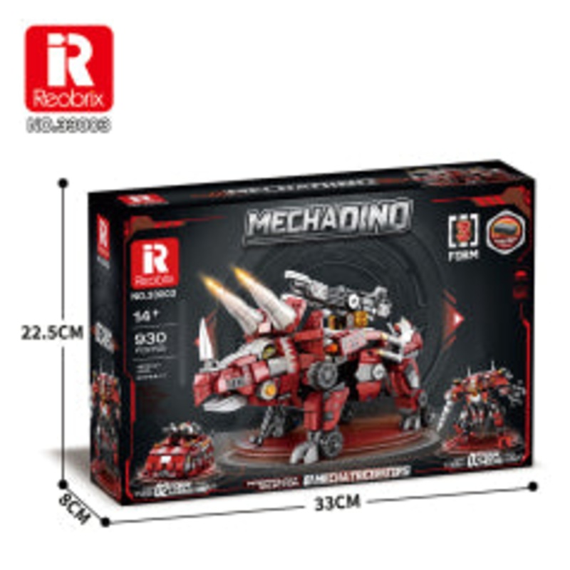 Reobrix Mecha DinoMecha Triceratops (With Power)
