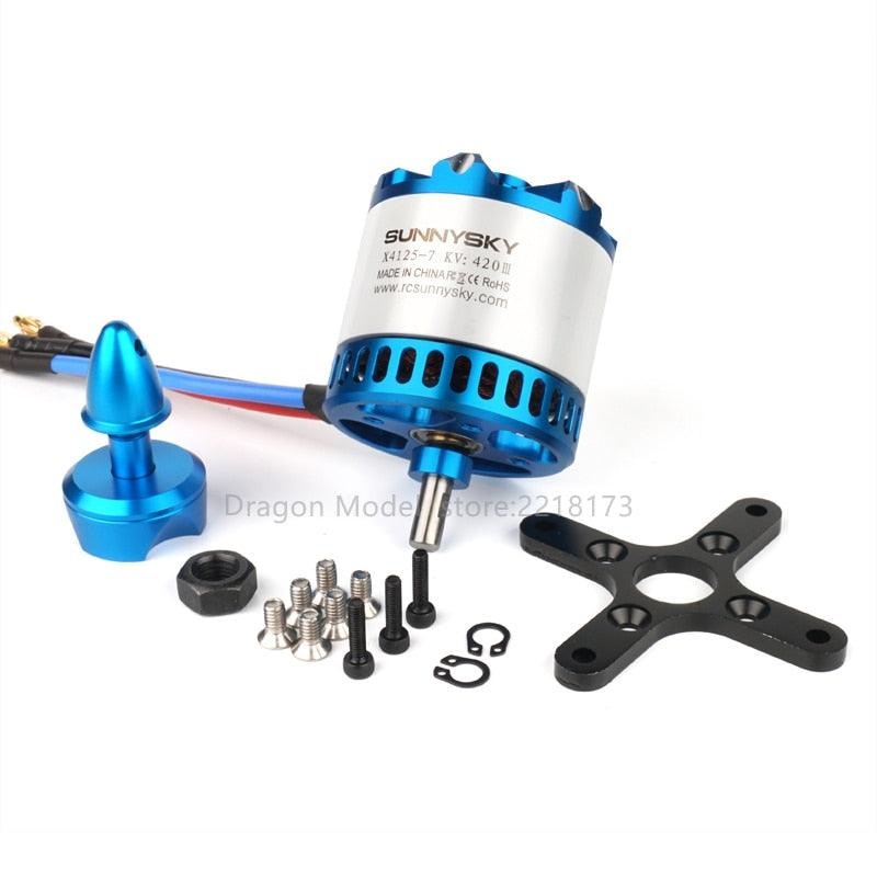 SUNNYSKY X4120-III X4125-III X4130-III 310KV 420KV 440KV 465KV 480KV Brushless Motor for RC Quadcopter Airplanes Fixed Wing Plane X4120 KV550