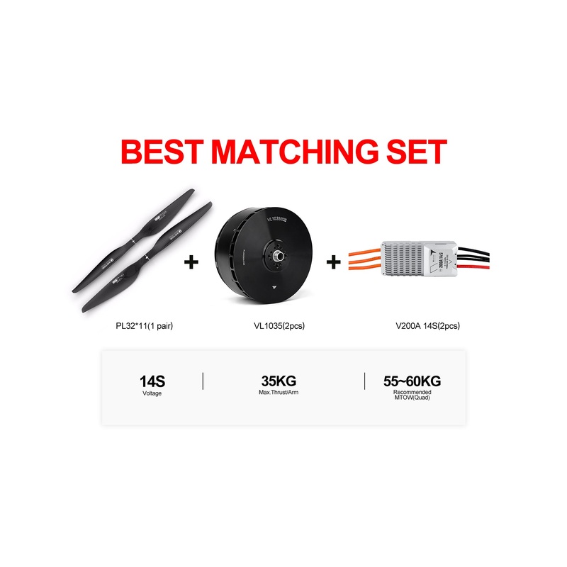 TMOTOR VL1035 Drone Power System Kit