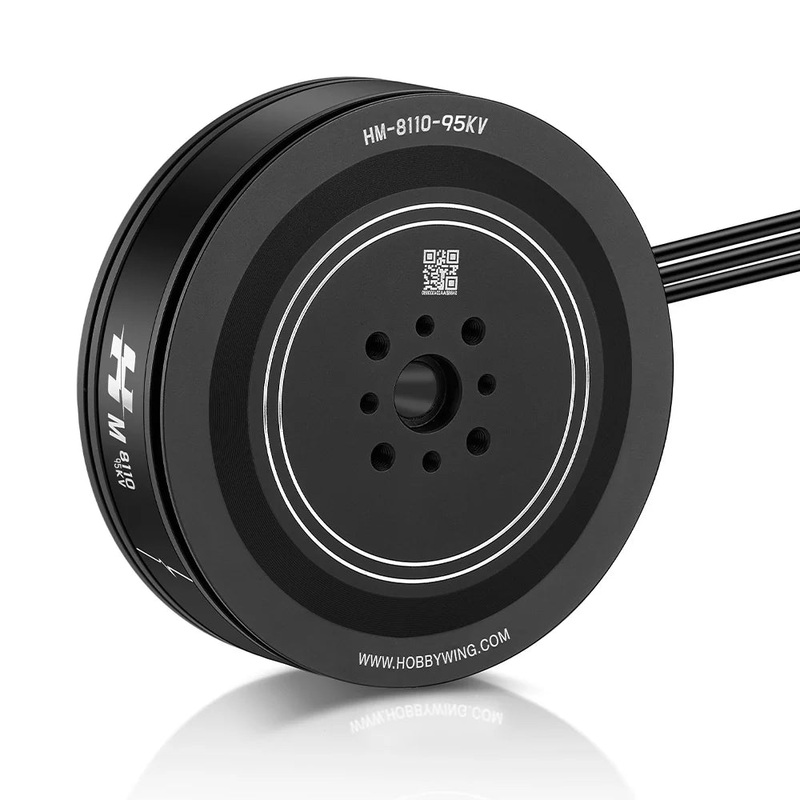 Hobbywing XRotor M8110 HighProt Industrial Multirotor Drone Motor 95KV / 110KV, 12S LiPo, IP45, 11.3kg Thrust
