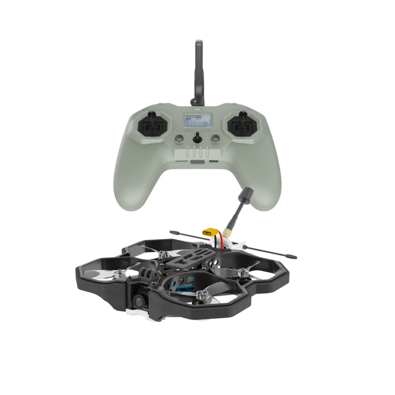 iFlight ProTek25 Analog 4S FPV Drone BNF with SucceX Mini Force 5.8GHz 600mW VTX + Commando 8 Radio Transmitter for FPV with ELRS 868 915MHz