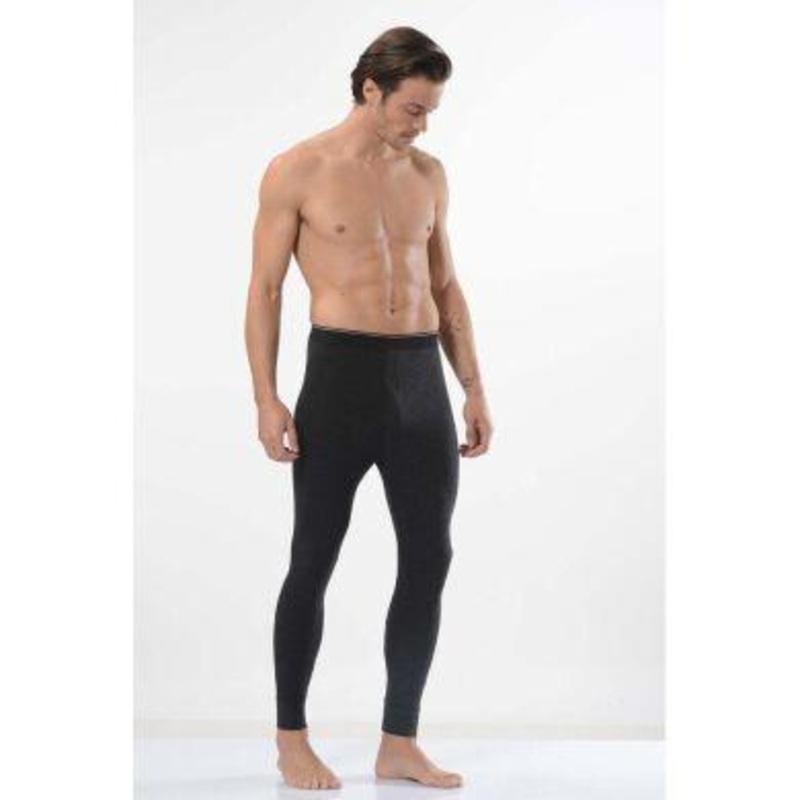 Jiber Grey Base Layer Tights Made in Turkey