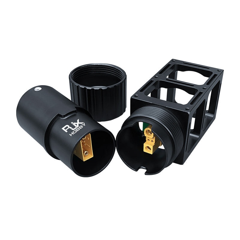 RJX 1pcs 50mm AS120 Quick Release Plug Connector Folding Arm Pipe Clamp UAV Drone Accessory