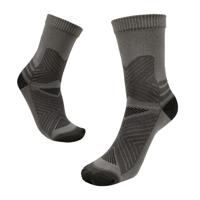 Tribe Summer Long Trekking Socks, Grey, Size 44-46