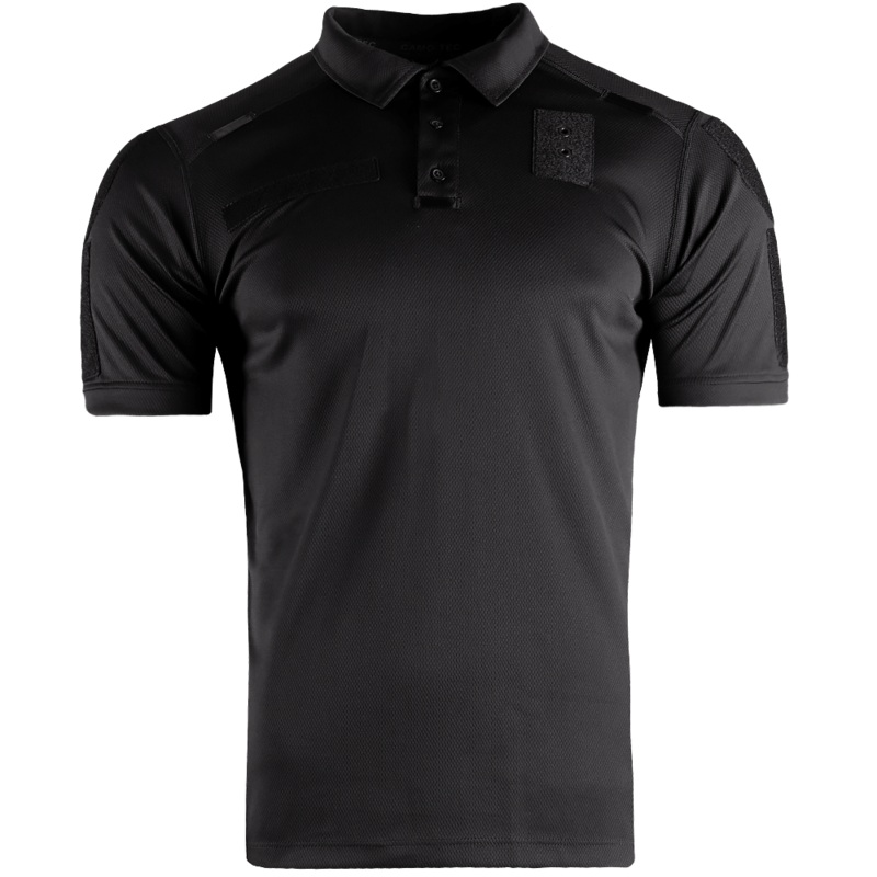 CoolPass Black Police Polo - Size 4XL