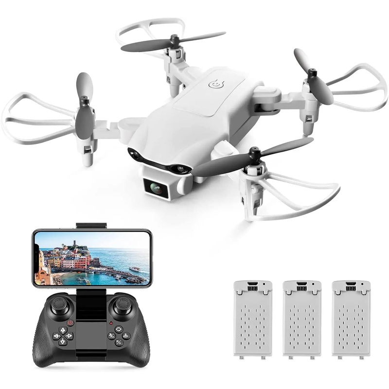 DroneEye 4DV9 Mini Drone - for Kids with 720P HD Camera FPV Live Video RC Quadcopter Helicopter for Adults beginners Toys Gifts,Altitude Hold, Waypoints Functions,One Key Start,3D Flips