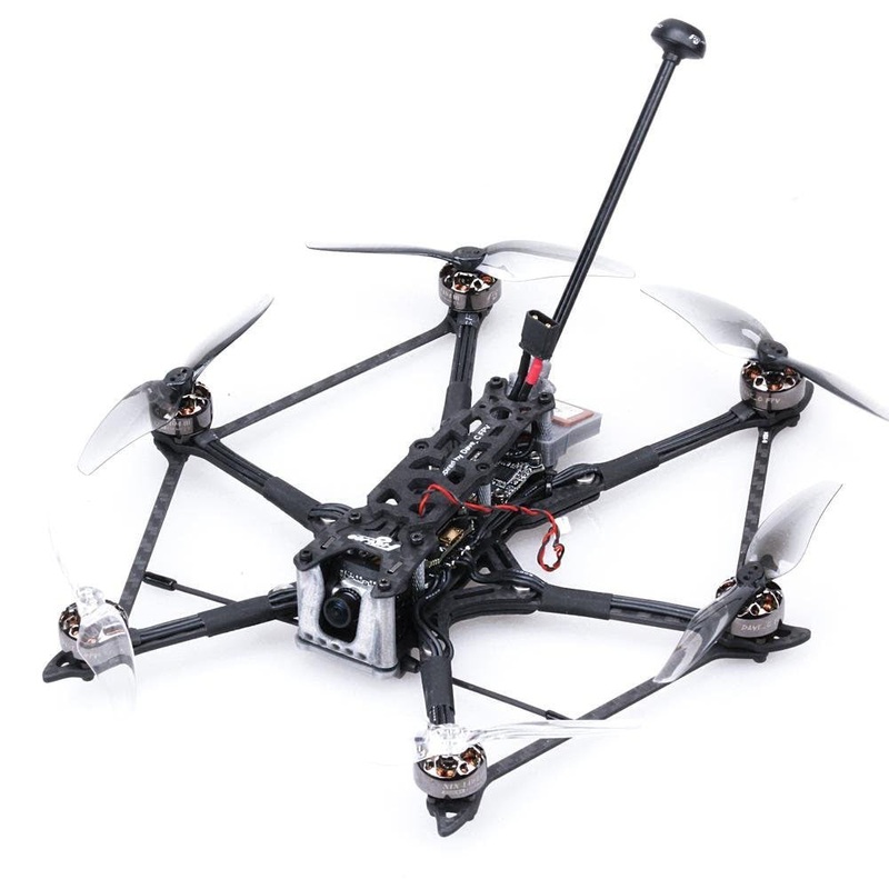 FLYWOO HEXplorer LR 4 4S Hexa-copter BNF Analog Caddx Ant Cam F411HEX BS13A 6IN1 600mw vtx ( MPU6000 ) 1404 2750KV PNP