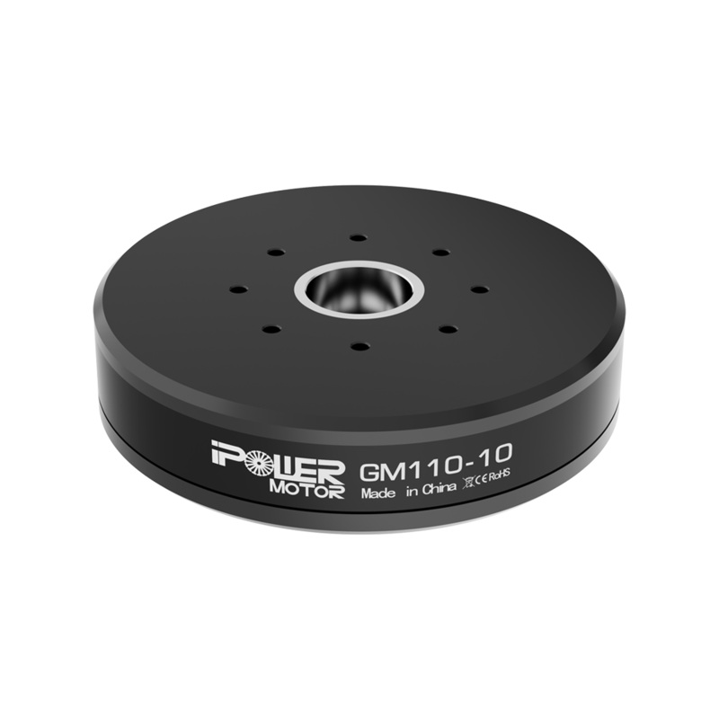 iFlight GM110-10 Brushless Direct-Drive Gimbal Motor, 110mm OD, Hollow Shaft for Slipring, 36N/42P