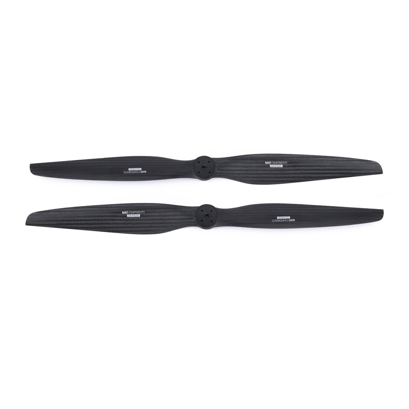 MAD FLUXER 32.1x12.8in Carbon Fiber eVTOL Propeller 117g, 4xM3 Mount, 21kg Thrust Limit