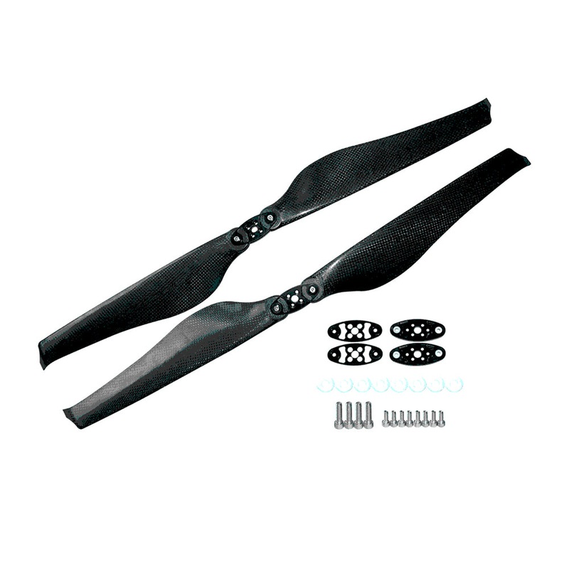 Quite 20 x 6.6'' Fold Propeller Carbon Fiber PMI Aviation Bubble Composite Carbon Prop Lightweight