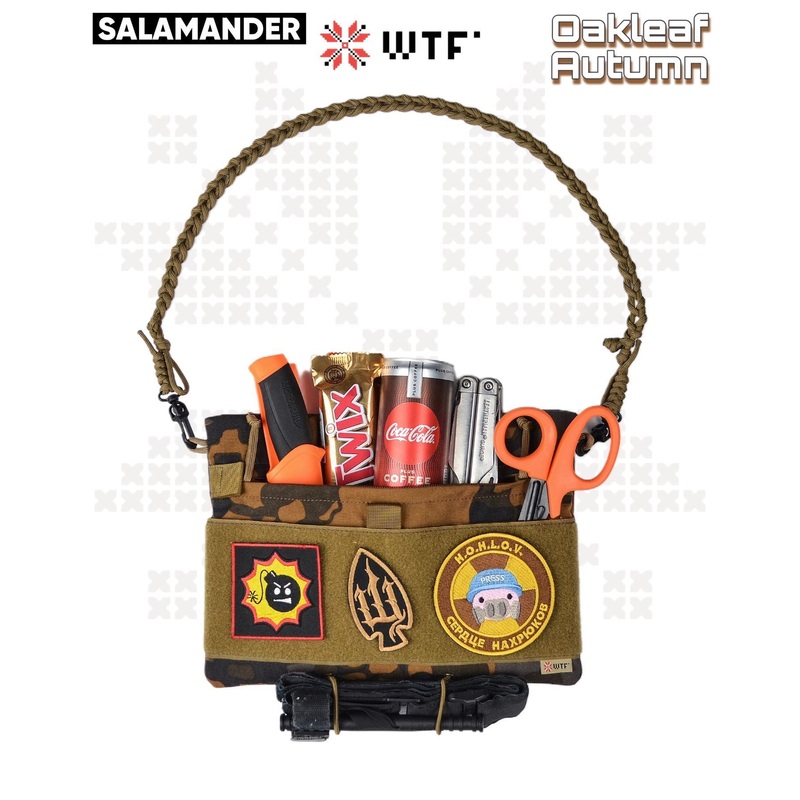Salamander Oakleaf Autumn Crossbody Bag