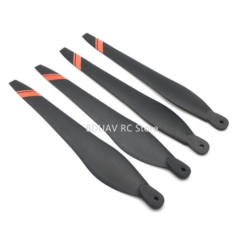 FOC 36190 CW CCW Folding Carbon Fiber Plastics Propeller for Hobbywing X9 max Power System Motor for Agricultural Drone 36190 Adapter