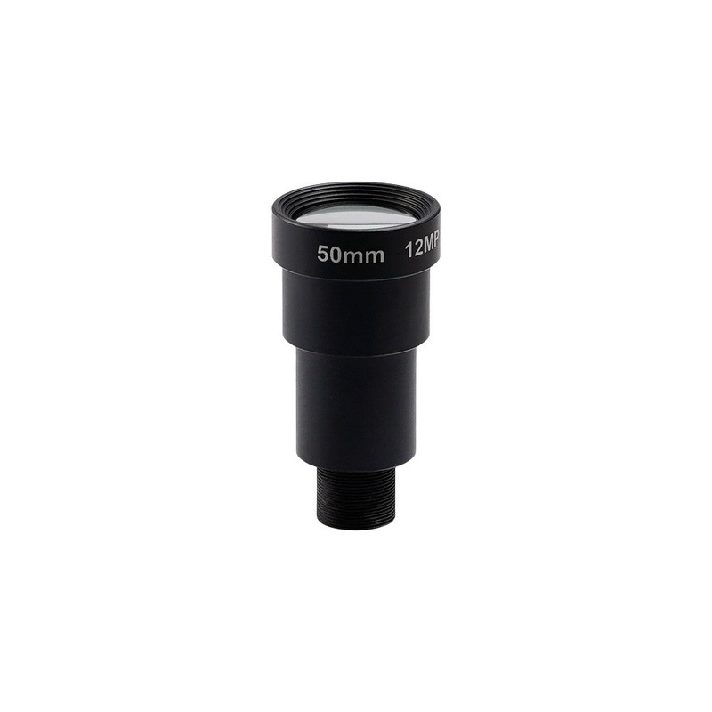 Foxeer 50mm IR Block M12 Lens for Scope/Board Camera, 12MP F2.5, 1/2" Sensor, 7.3 FOV