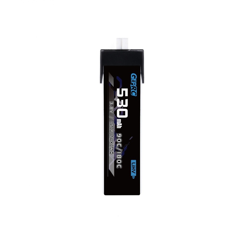 GEPRC 1S 530mAh Batteries - PH2.0 Plug Suitable For Tinygo Series Drone For RC FPV Quadcopter Freestyle Drone Accessories FPV Drone Battery 2 Batteries