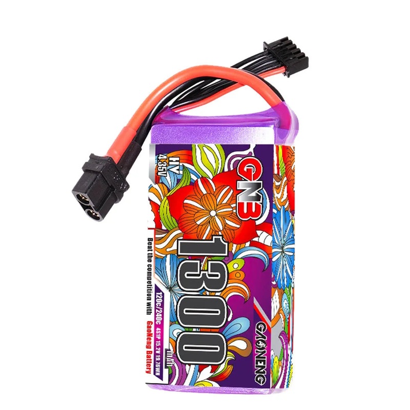 GNB 4S HV 15.2v 1300mAh 120c/240c Lipo Drone Battery 3Pcs XT60