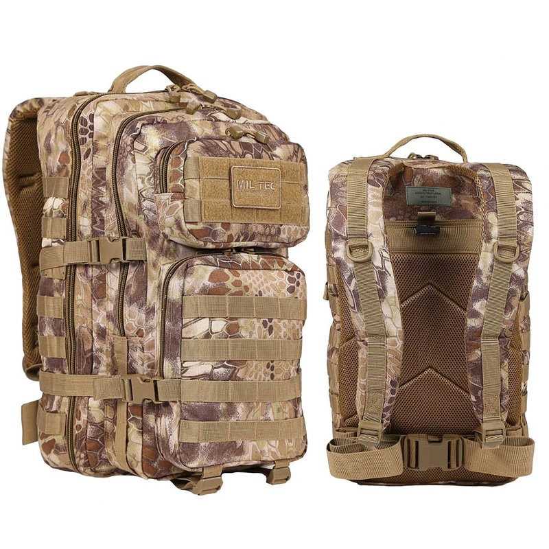 Large Rugged Backpack with MODULAR System in Kryptek Yellow