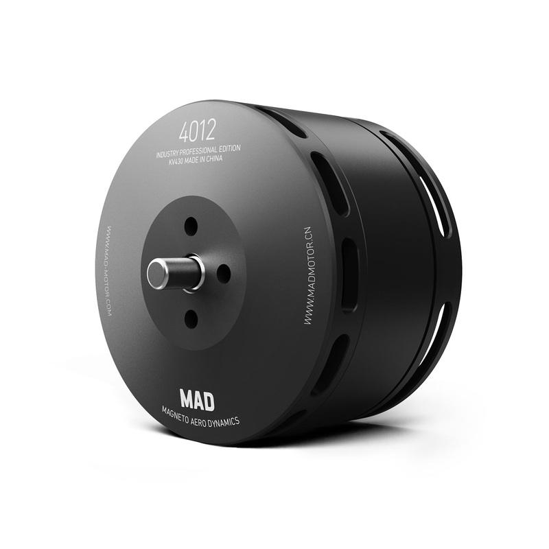 MAD 4012 IPE 430KV Drone Motor, 6S Brushless, 2.9kg Max Thrust, IP35, 600mm Cable, 12 Pole Pairs