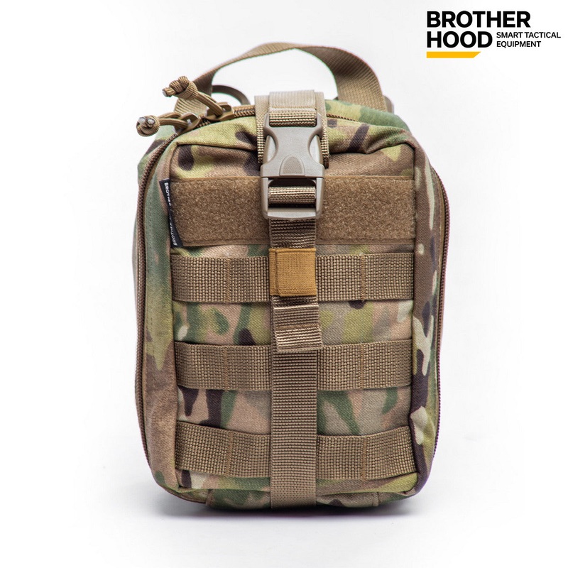 Multicam Coyote Medical Kit Pouch - Quick Access & Durable Storage