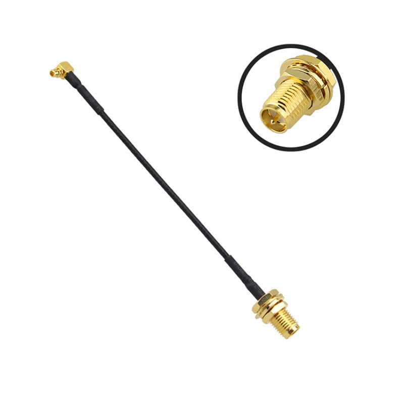 RJXHOBBY MMCX Male to RP-SMA Female Adapter Connector Cable 70mm/130mm for PANDARC VT5804 Series