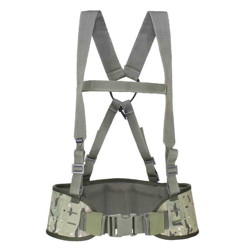 Rugged RPS Belt with Shoulder Straps in MultiCam LC Cordura