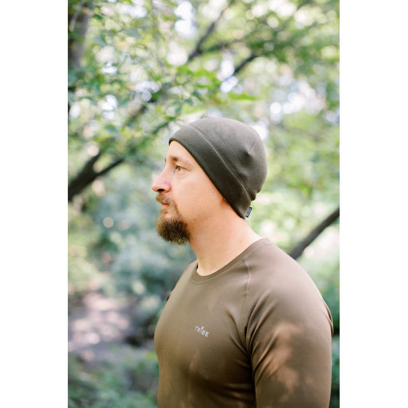 Tribe Olive Fleece Hat T-KF-0018 One Size