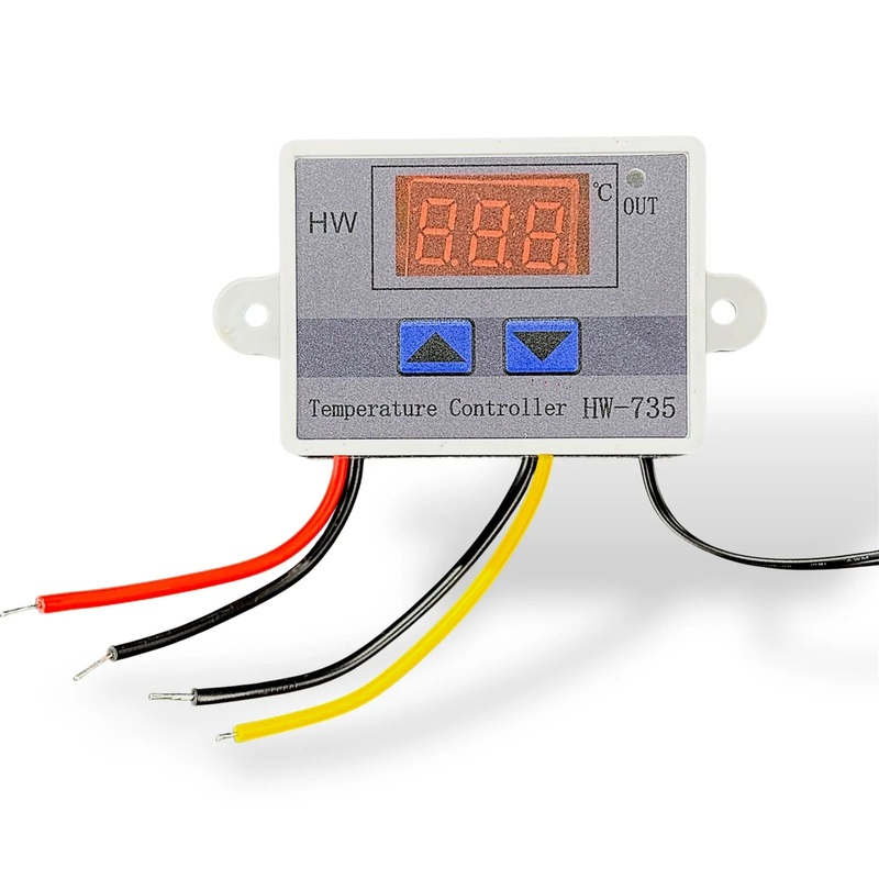 XH-W3001 12V Digital Thermostat Controller | 120W Temperature Control Switch with LED Display