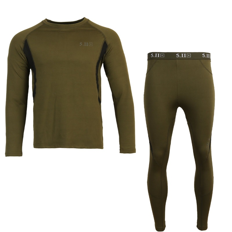 5.11 Heat Men's Thermal Base Layer Suit in Olive