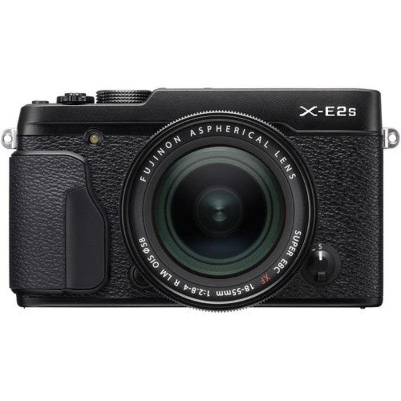 Fujifilm X-E2S Mirrorless Camera & XF 18-55mm f2.8-4.0 Lens - Black