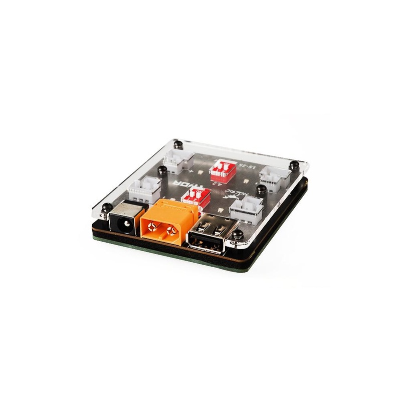 HGLRC Thor 1-2S Charger 4-way 4.35v charging board charger for FPV lithium battery