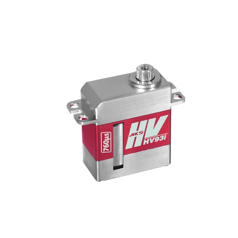 MKS HV93i HV Micro Tail Servo Motor for Gyro RC Helicopter, 6.0-8.4V, Coreless, Metal Gear