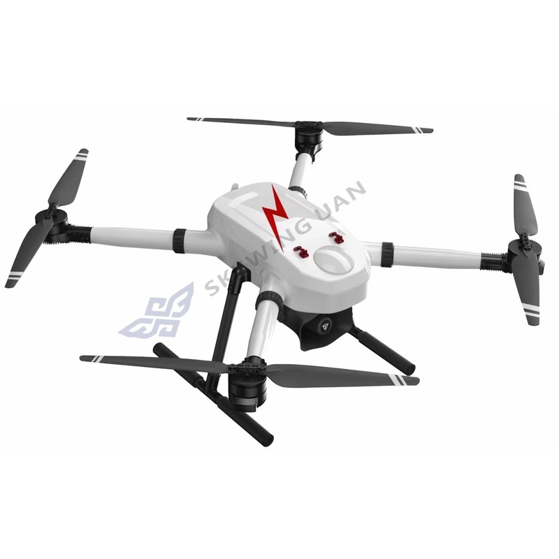 Power inspection long endurance quadrotor drone H401