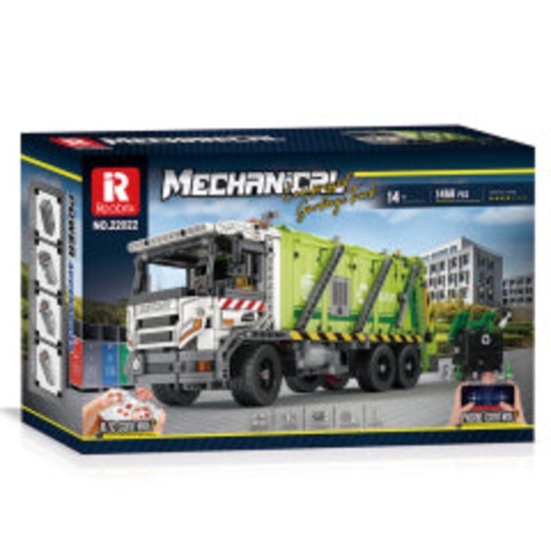Reobrix Compressed Garbage TruckRemote Control Version