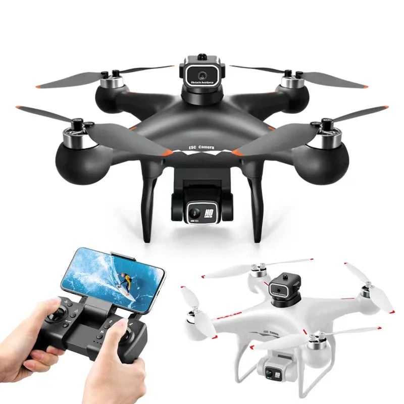 S116 MAX Drone - 4K Dual Camera Obstacle Avoidance Optical Flow Brushless Drone White-4K Dual-1B
