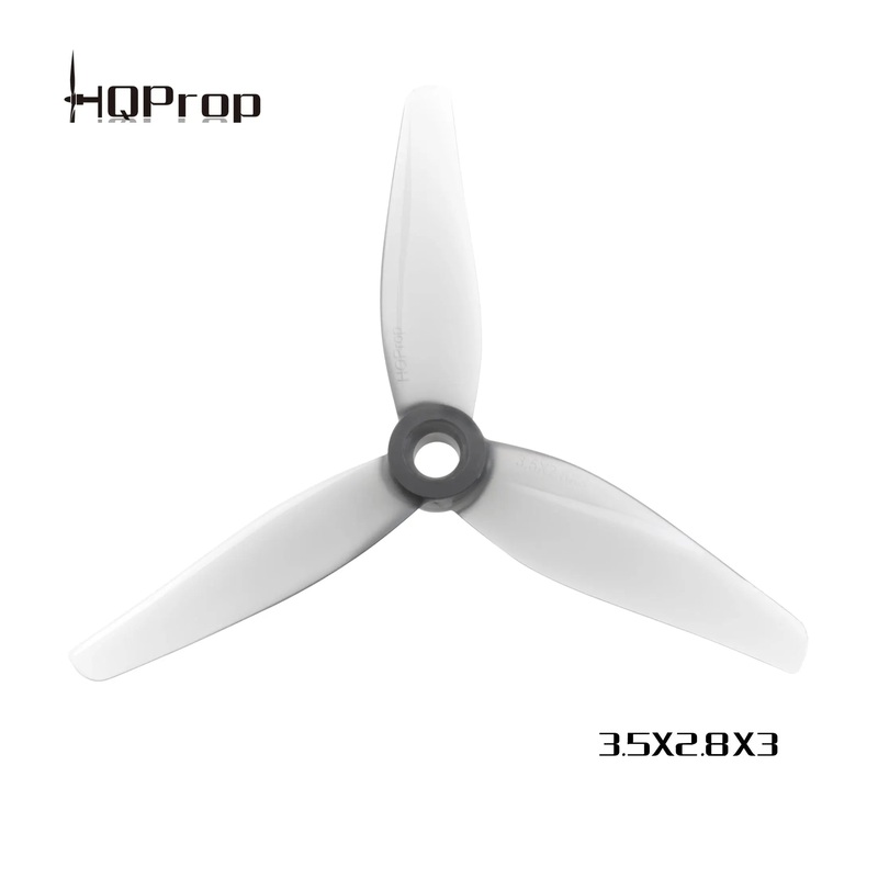 HQProp 3.5X2.8X3 Grey2CW+2CCW)-Poly Carbonate