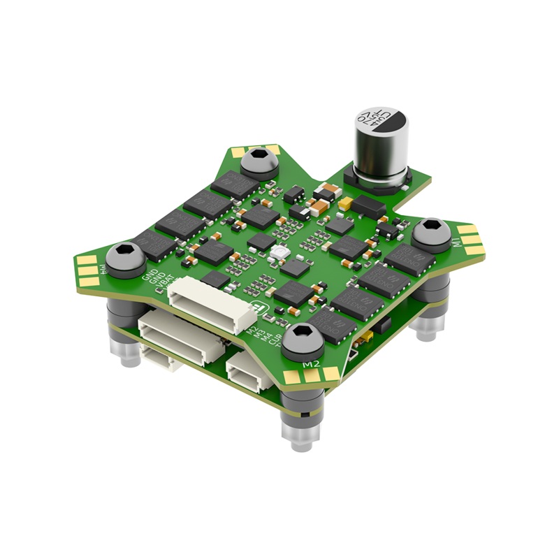 iFlight BLITZ F7 FPV Flight Controller & 4-in-1 ESC Stack (E55S, STM32F722, 2-6S, 55A/65A)