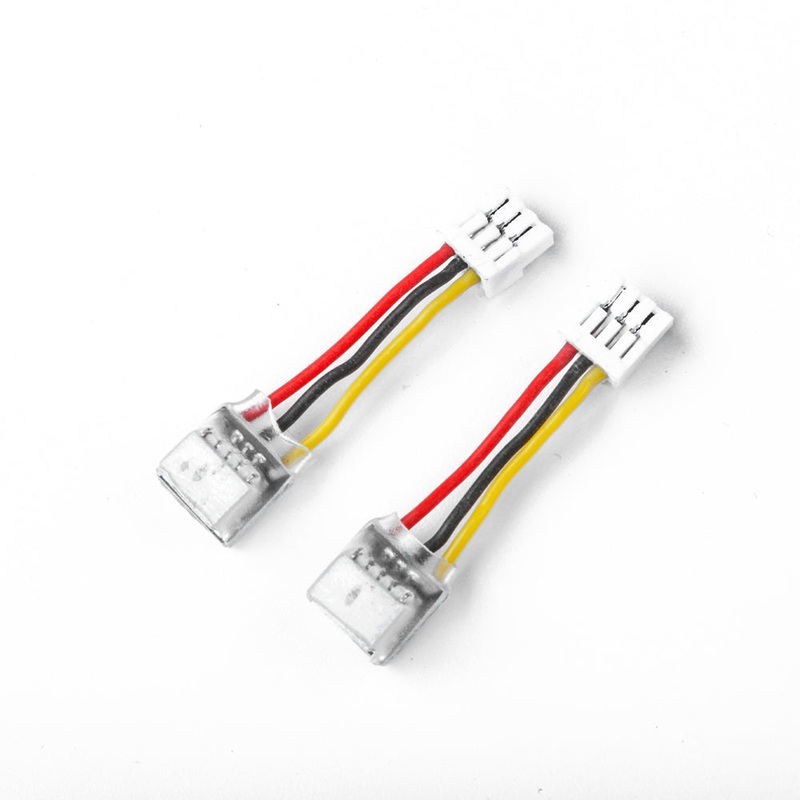 Naked GoPro 6/7 Adapter Cable 4-Pack for Flywoo Drone Power Cable (GP9/GP10 Lead Converter), 0.7g