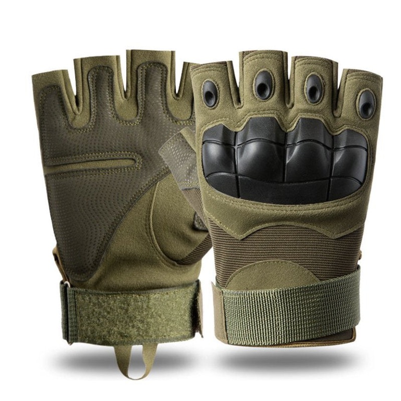 Outdoor Tactics Olive Flame-Resistant Gloves with Protection