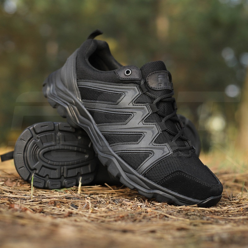Urban Black Mesh Summer Sneakers