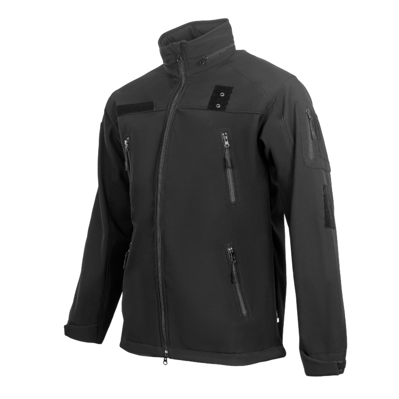 Vik-Tailor Ofthell Black Jacket with Velcro Patch Attachments
