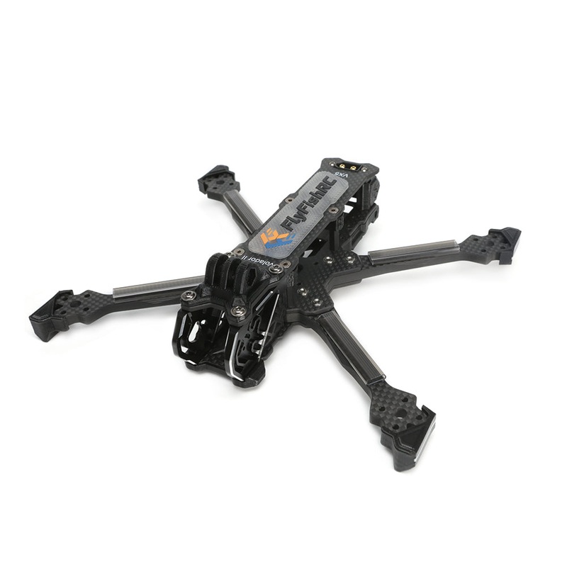 Volador II VX5 O3 FPV Freestyle T700 Frame Kit - Black